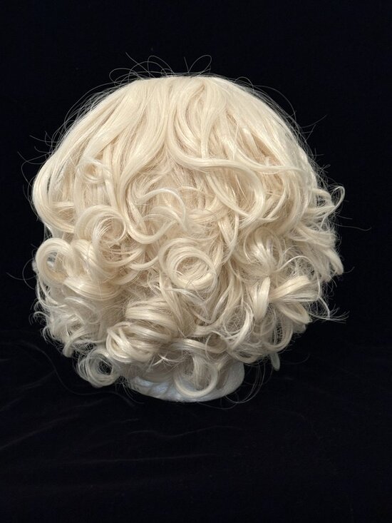 Marilyn Monroe Wig Platinum Blonde Costume Hollywood Glam NWOT Cosplay Sexy